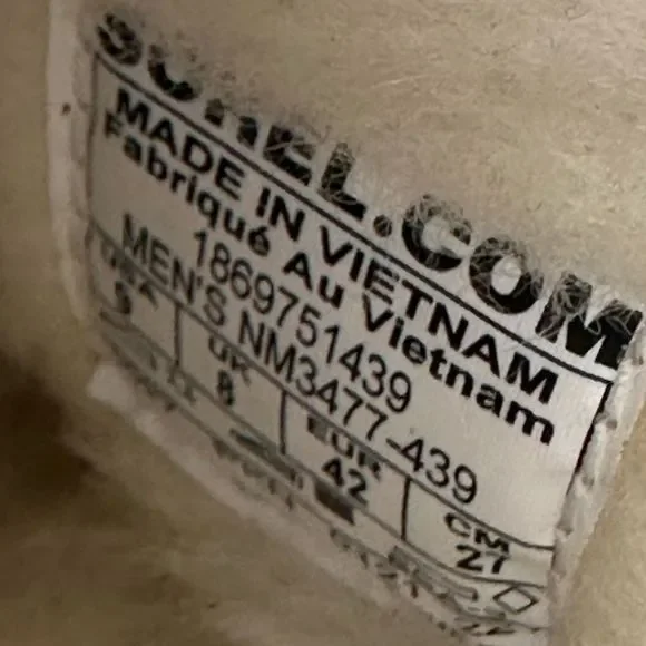 SOREL MEN'S MANAWAN II SLIPPER Navy Blue size 9 - Picture 8 of 9